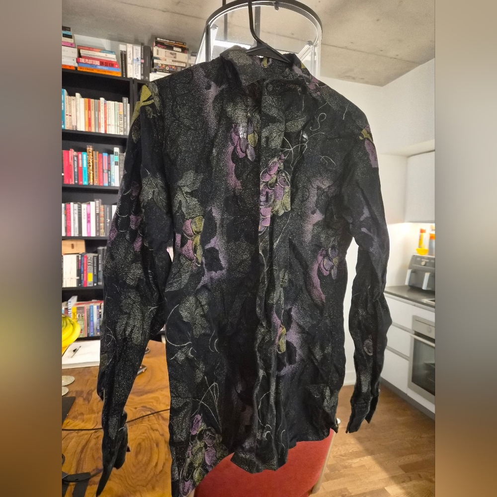 Floral Patterned Men's Shirt